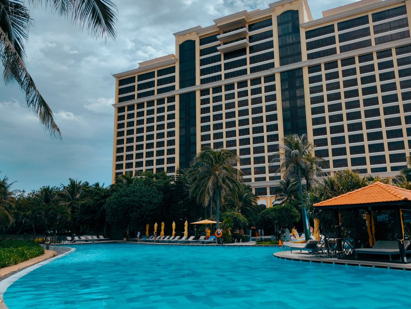 Hotel resort with pool